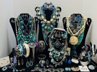 HUGE VTG to NOW ESTATE JEWELRY LOT CORO BRIGHTON KENDRA SCOTT CHICO’S 6 Lbs