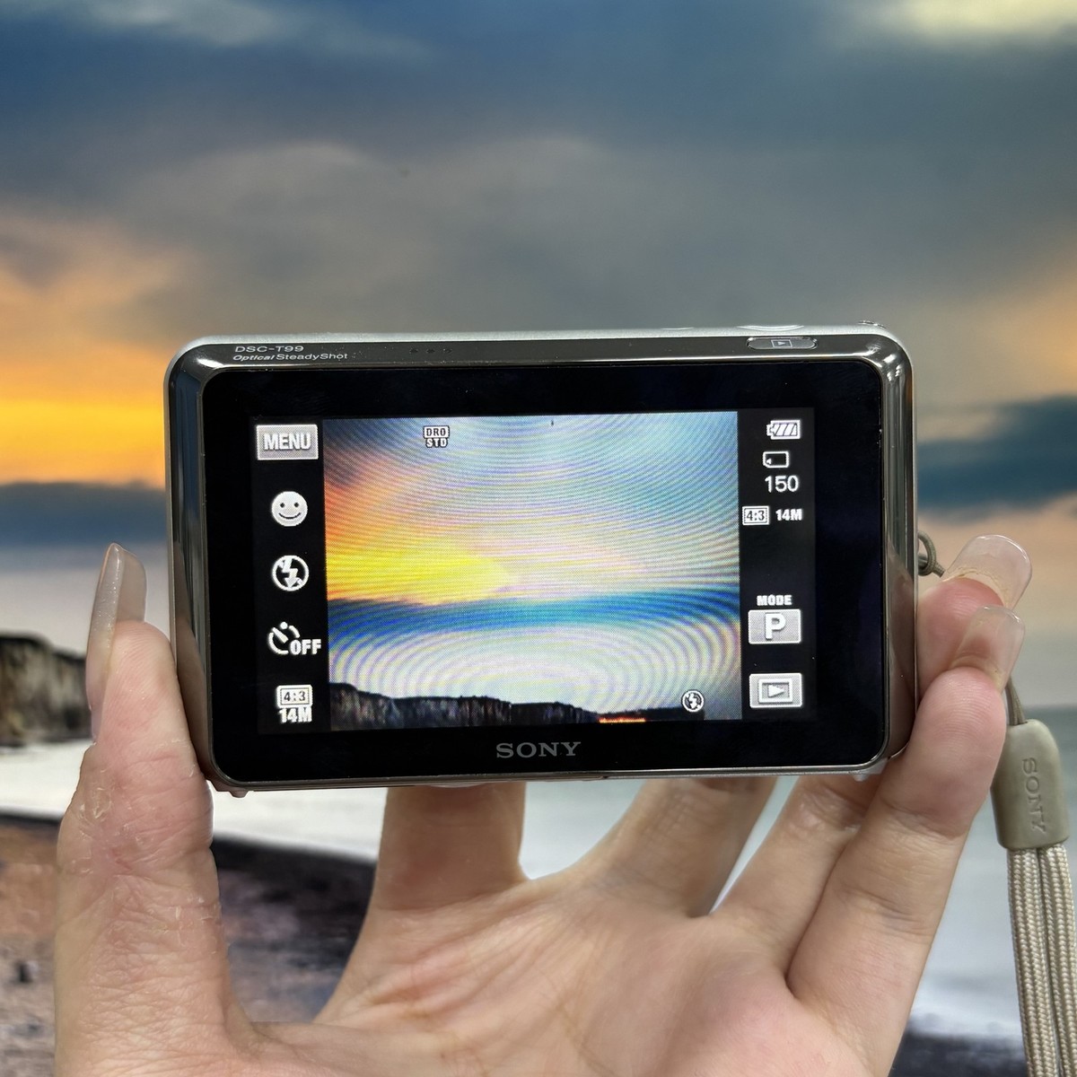 SONY Cyber Shot DSC-T99 CCD 14.1MP 4x Optical Zoom Digital Camera