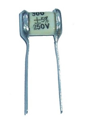 Miflex SG-1 300pF 250V Mikrokondensator 4 Stück 