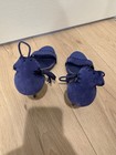 White House Black Market Blue Heels 8M — photo 2