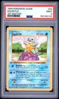 Squirtle 1st Edition Shadowless PSA 9 Gray Stamp Base Set 63/102 1999 Pokemon