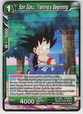 Son Goku, Training's Beginning BT18-066 Common Dawn of the Z