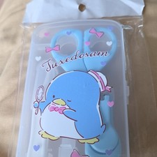 Tuxedosam Baby Grooming Kit Blue White Nail Clipper Scissors