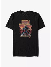 DC Comics Superman Steel Man Black T-Shirt