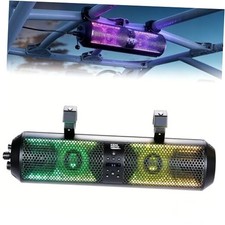 UTV Sound Bar 18 Inch SXS Speaker RGB Wireless Control Bluetooth Compatible