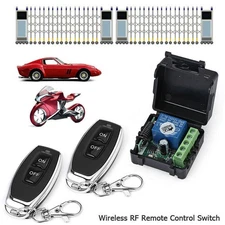 New Relay RF 433Mhz Wireless Remote Control Switch DC12V 1CH US