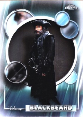 2026 Topps Chrome Disney Blackbeard #15