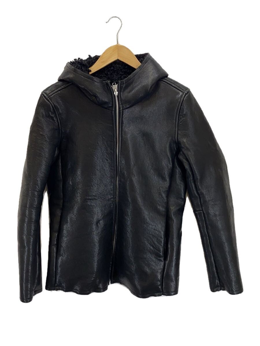 No ID Genuine Sheepskin Leather Blouson Jacket 447030-499L 272