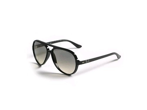 New RAY-BAN Sunglasses RB 4125 CATS 5000 60/16-135 Black w/Grey Gradient Lens