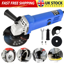 2000W Electric Angle Grinder Corded Cutting Grinding Tool Heavy Duty 115mm Disc