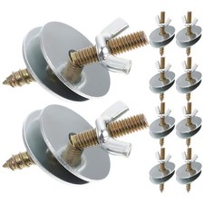 10 Pcs Parrot Breeding Bird Perches Screw Screws Cage Washers Fitting