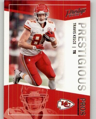 2022 Panini Prestige Travis Kelce Prestigious Pros #PP-6 Kansas City Chiefs