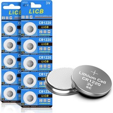 Cost-Saving 10 Pack CR1220 3V Lithium Batteries - Trusted Quality  Performance