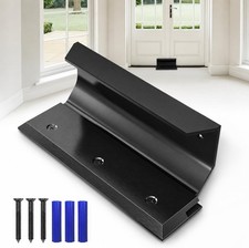 Security Lock Door Brace - Heavy Duty Aluminum Alloy Barricade Front for Inward