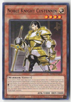Yugioh - Noble Knight Custennin MP23-EN275 1st Edition - 25th Anniversary Tin: D