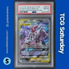 2019 POKEMON SM BS PROMO POWER PARTNERSHIP TIN #SM191 MEWTWO MEW TAG TEAM PSA 8