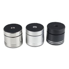 4pcs Aluminium Stainless Steel Speaker Shockproof Spike Feet Stand Pad  33x32mm