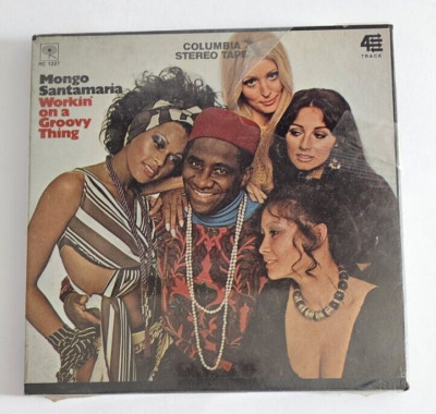 Mongo Santamaria 'Workin' on a Groovy Thing' Reel to Reel 3¾ IPS  4-Track SEALED