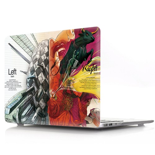 Left & Right Brain Series Protective Case Shell for Macbook air pro 11" 13" 15" - Picture 6 of 22