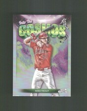 MIKE TROUT 2024 Topps Chrome Cosmic INTO THE COSMOS #ITC-3 Los Angeles Angels