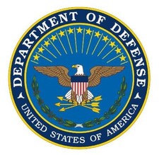 4" DEPARTMENT OF DEFENSE DOD STICKER WINDOW DECAL MADE IN USA