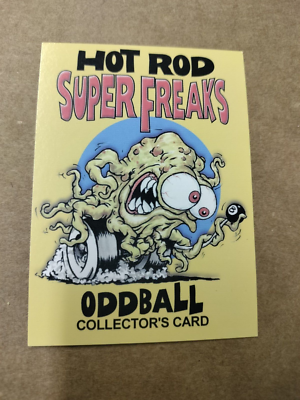 Hot Rod Super Freaks 1999 rare full Card Set Odd Rods Rat Fink