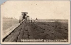 RPPC c1917 Postmarked Hazel Minnesota Cultivating Breaking Outfit C. Correll