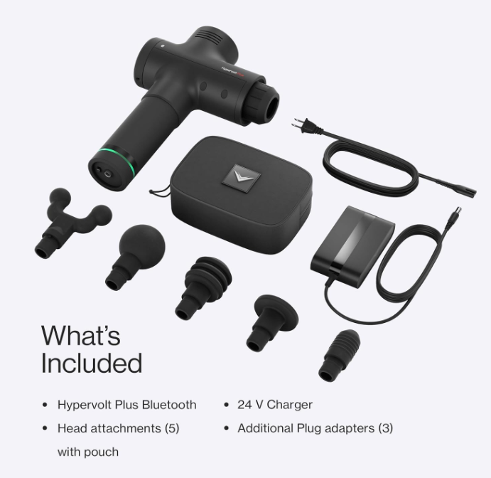 Hyperice Hypervolt Plus Bluetooth Handheld Percussion Massage