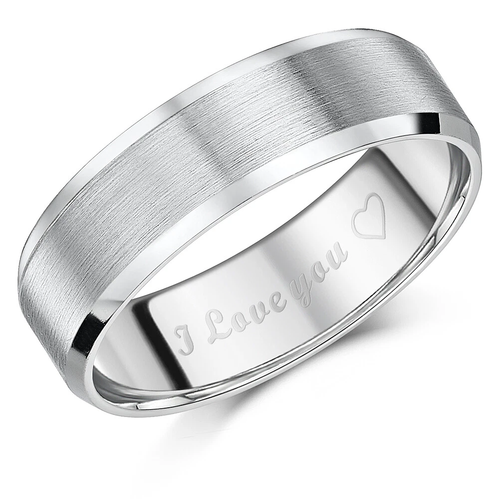 Love clearance engraved ring