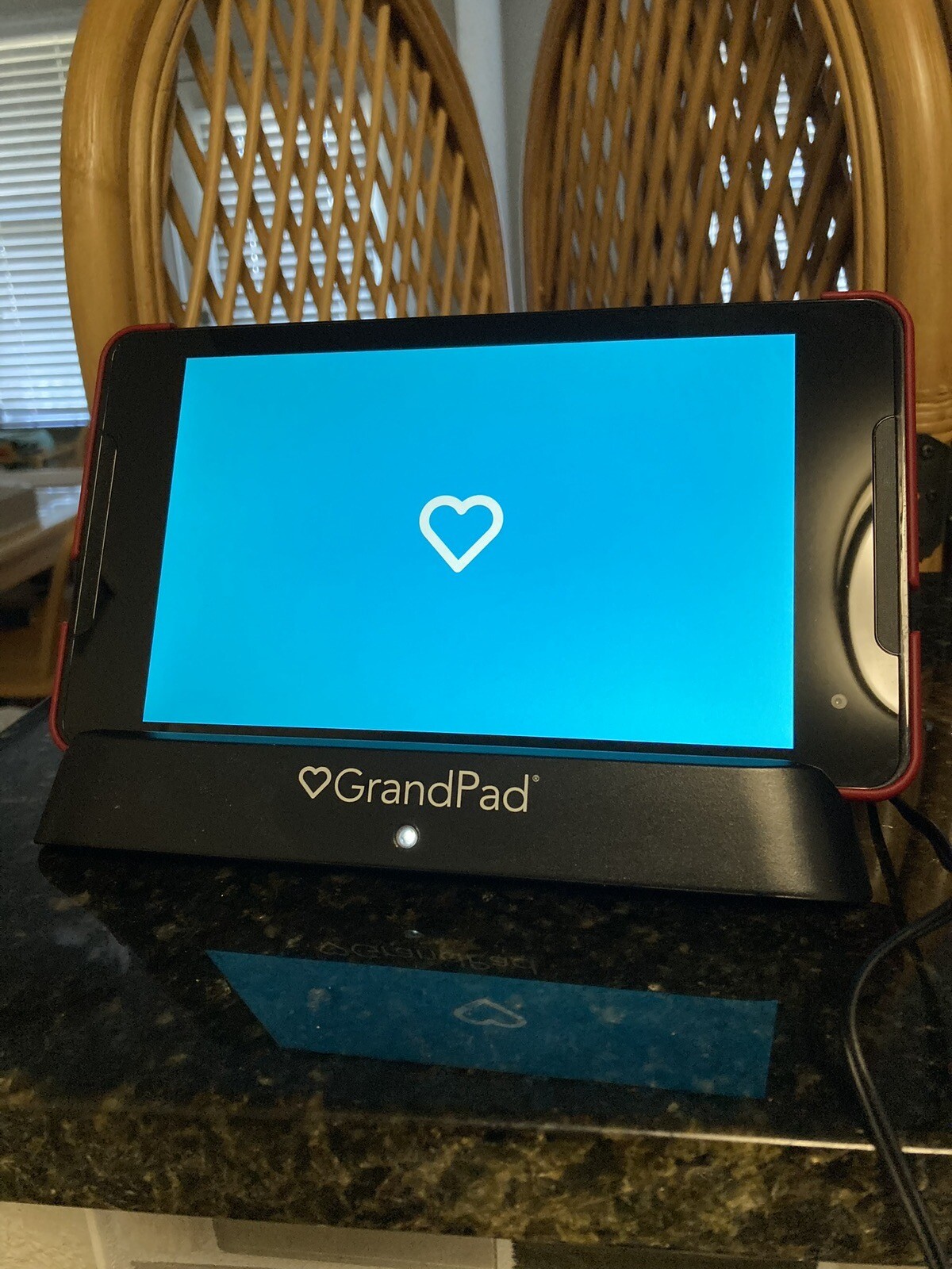 GrandPad Tablet by Consumer Cellular, Charging Cradle, Touchscreen With