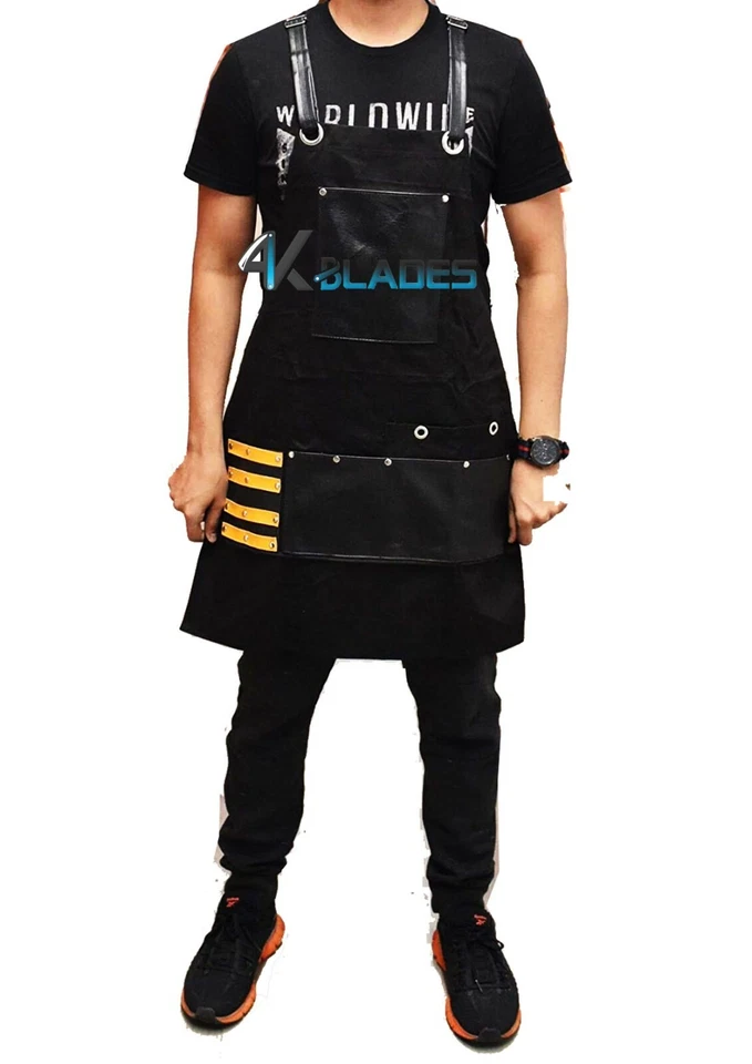 Professional Hairdress Barber Salon Apron, Hair Stylist Beautician Groming apron - Image 4 of 4