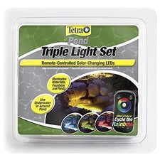 TetraPond Remote-Controlled Color Changing Triple LED Light Set