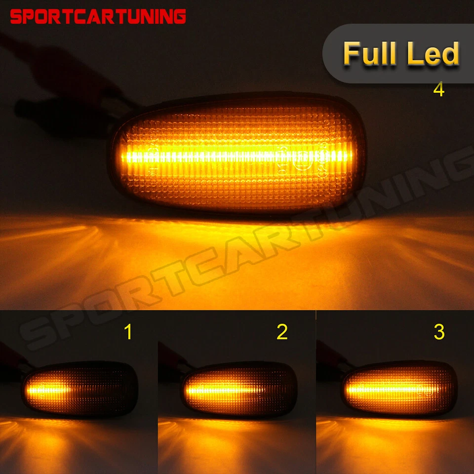 LED Fender Side Marker Signal Repeater Lamp for 04-11 Cadillac STS STS-V DTS SRX Foto 2 de 4