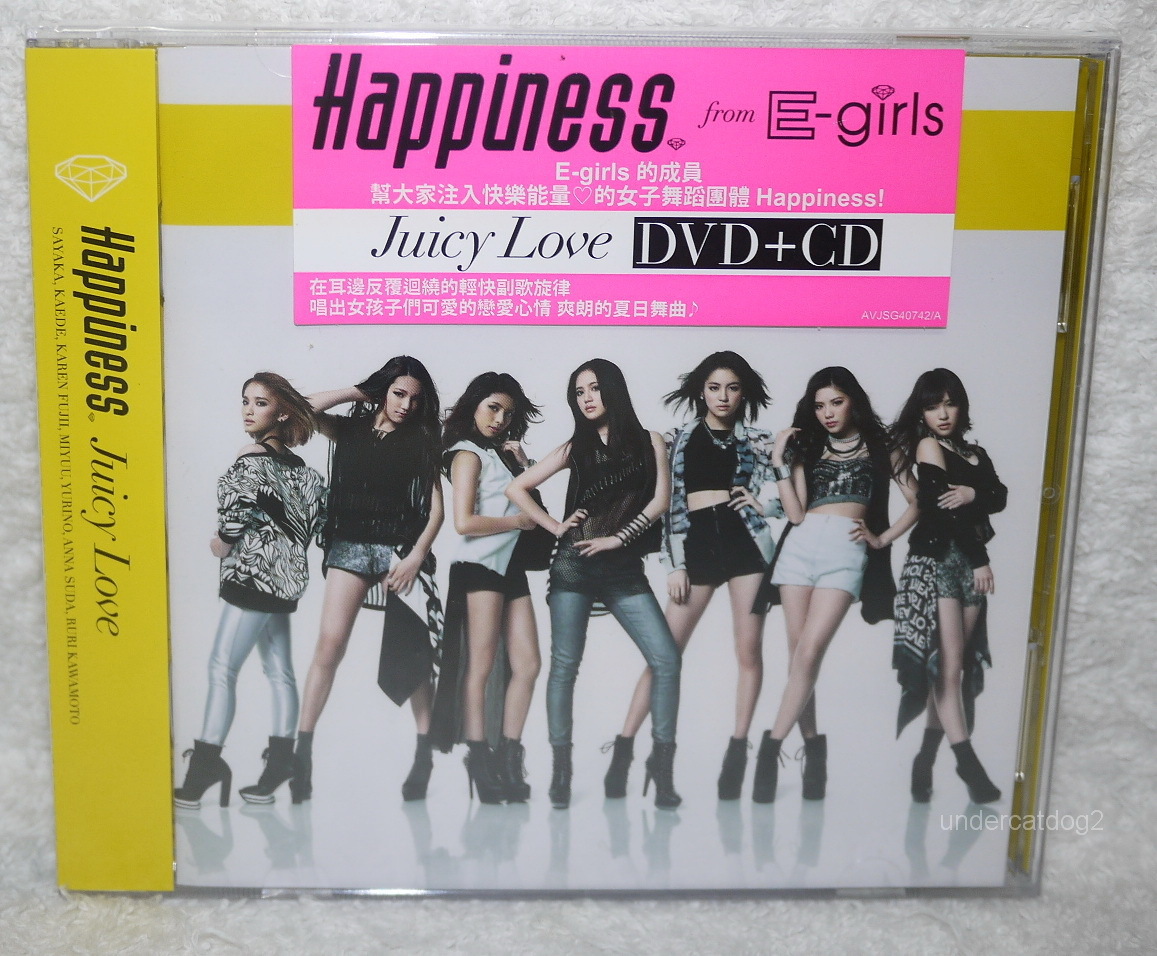 Happiness JUICY LOVE 2014 Taiwan CD+DVD (from E-Girls) | eBay