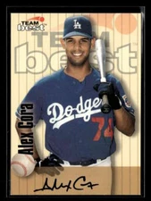 1998 Team Best Alex Cora Autograph Auto Los Angeles Dodgers U4554