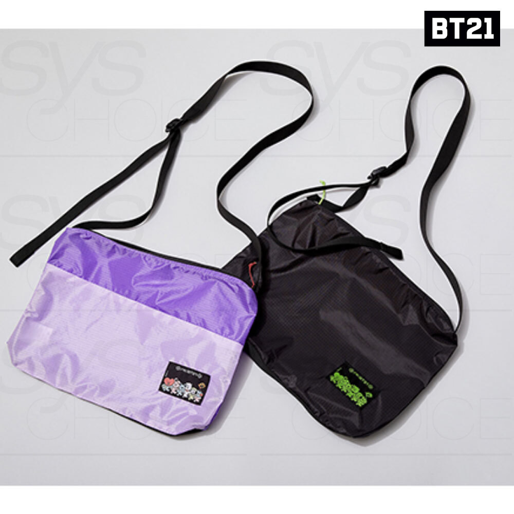 BTS グッズ セット BTS BT21 Official Authentic Goods Over Lab Standard Sacoche