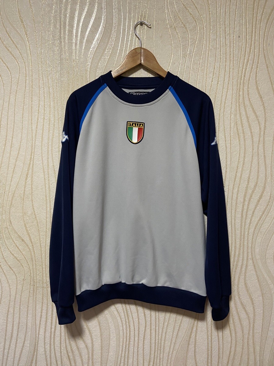ITALY 2004 2005 2006 FOOTBAL SOCCER SWEATSHIRT PUMA sz L MEN