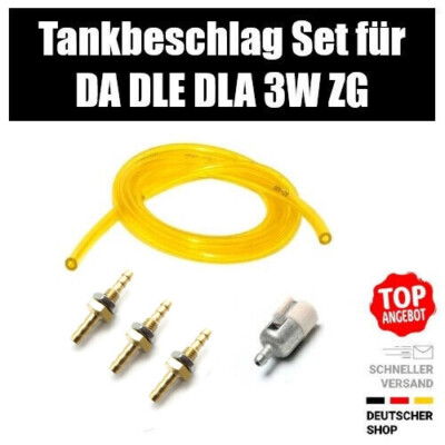   Tankbeschlag Set Tygon Schlauch+ Filzpendel+ Doppelnippel für DA DLE DLA 3W ZG