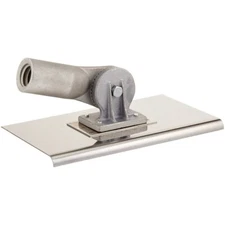 Kraft Tool Walking Concrete Edger, Stainless Steel 10" x 6"