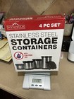 stainless steel storage containers leak proof NEW — photo 5