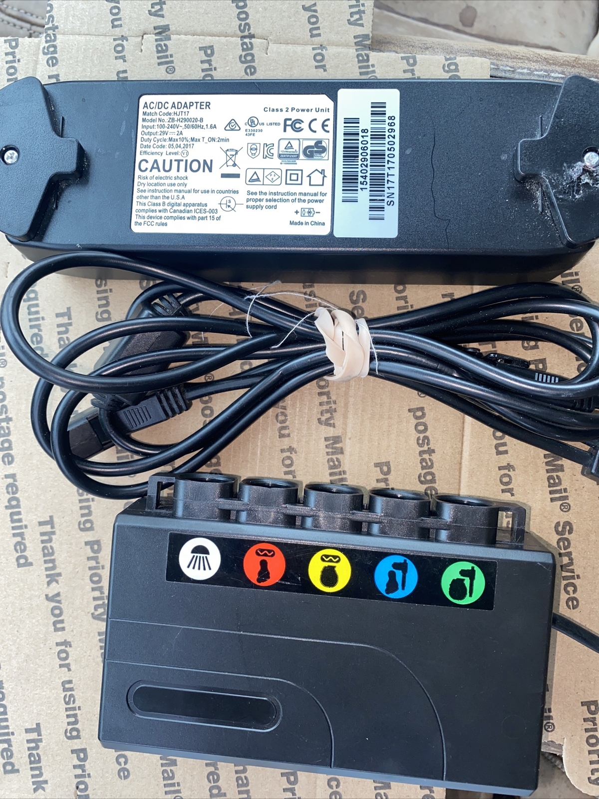 Richmat Adjustable Bed HJC18 Control Box Replacement plus power supply