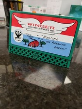 Vintage Marx Trains 1993 5.25x3.5" sign Winger Building Services Inc.