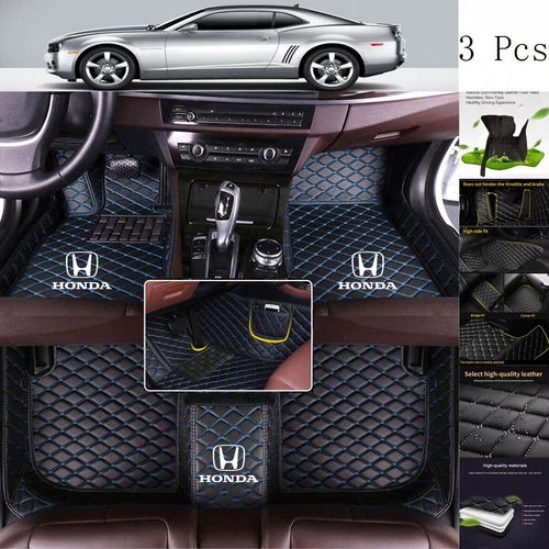 For HONDA Accord Car Floor Mats Carpet Custom FloorLiner Auto Mats 1998-2022 - Foto 17 di 43