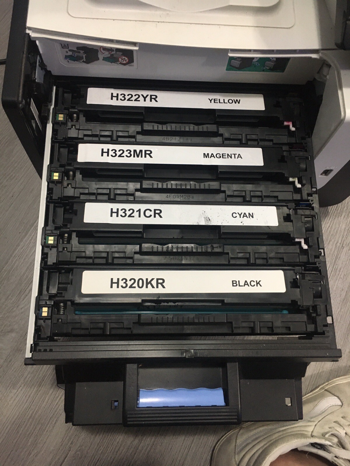 HP LaserJet Pro CM1415FNW AIO Laser Printer WIFI [20k Pgs] *75 TONER