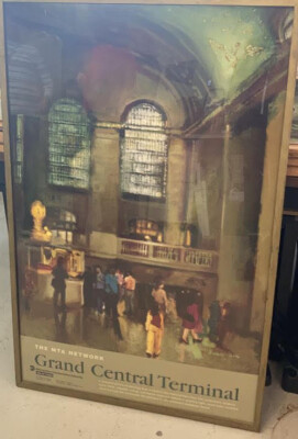 POSTER ART GRAND CENTRAL STATION ASSUNTA SERA