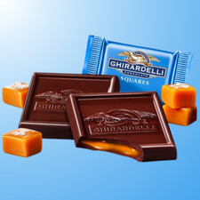 SALTED CARAMEL GHIRARDELLI DARK CHOCOLATE SQUARES (Lindt Lindor) christmas