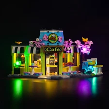 LED Light Kit for LEGO Friends Heartlake City Café Lighting 42618 (Standard)