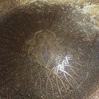 LARGE 10" BRASS WALL HANGING PLATE with INTRICATE DESIGN  — photo 5