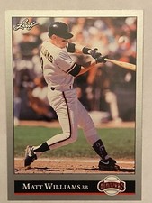 1992 Leaf #373 Matt Williams San Francisco Giants