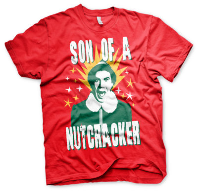 Son Of A Nutcracker Buddy Weihnachtself Elf Christmas Weihnachten Männer T-Shirt
